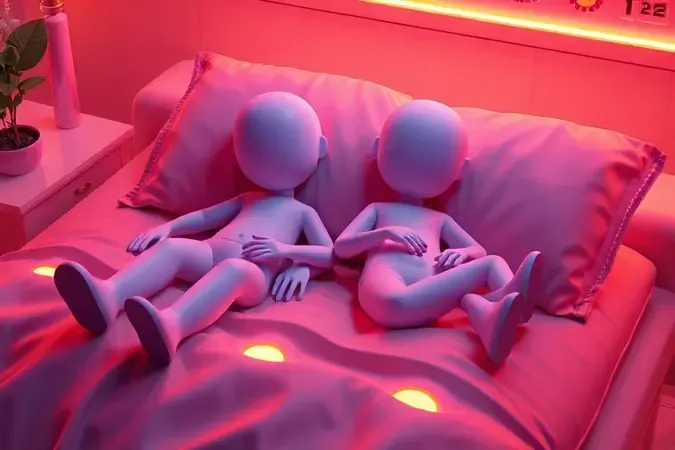 Representação 3D de duas silhuetas descansando em um colchão confortável, ilustrando a escolha de densidade para casais com pesos diferentes.