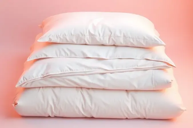 Ilustração conceitual das camadas de lençóis e edredom sendo organizados com precisão em uma cama de hotel.