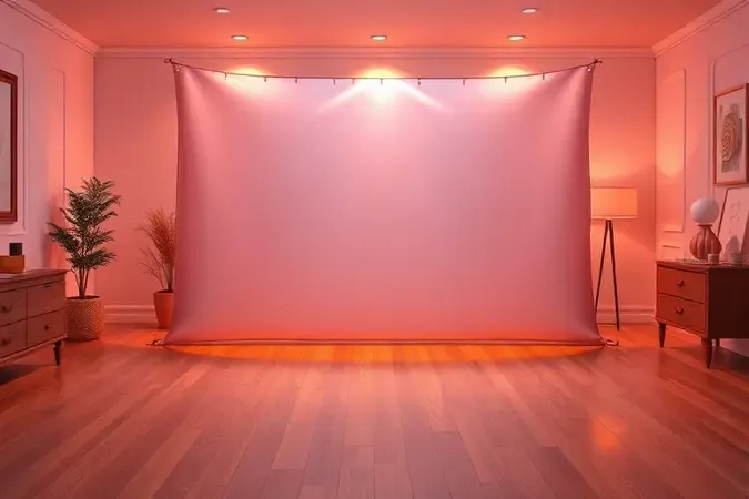 Ilustração conceitual de um quarto organizado e protegido contra o acúmulo de poeira e sujeira excessiva.