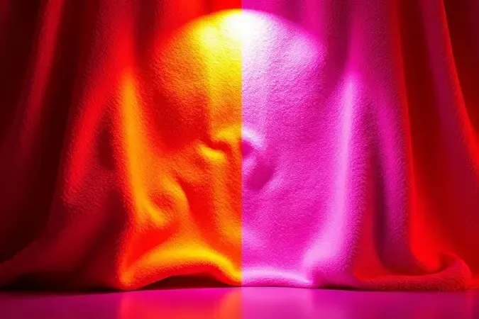 Representação 3D conceitual da diferença entre tecidos gastos e tecidos novos e macios para identificar sinais de troca.